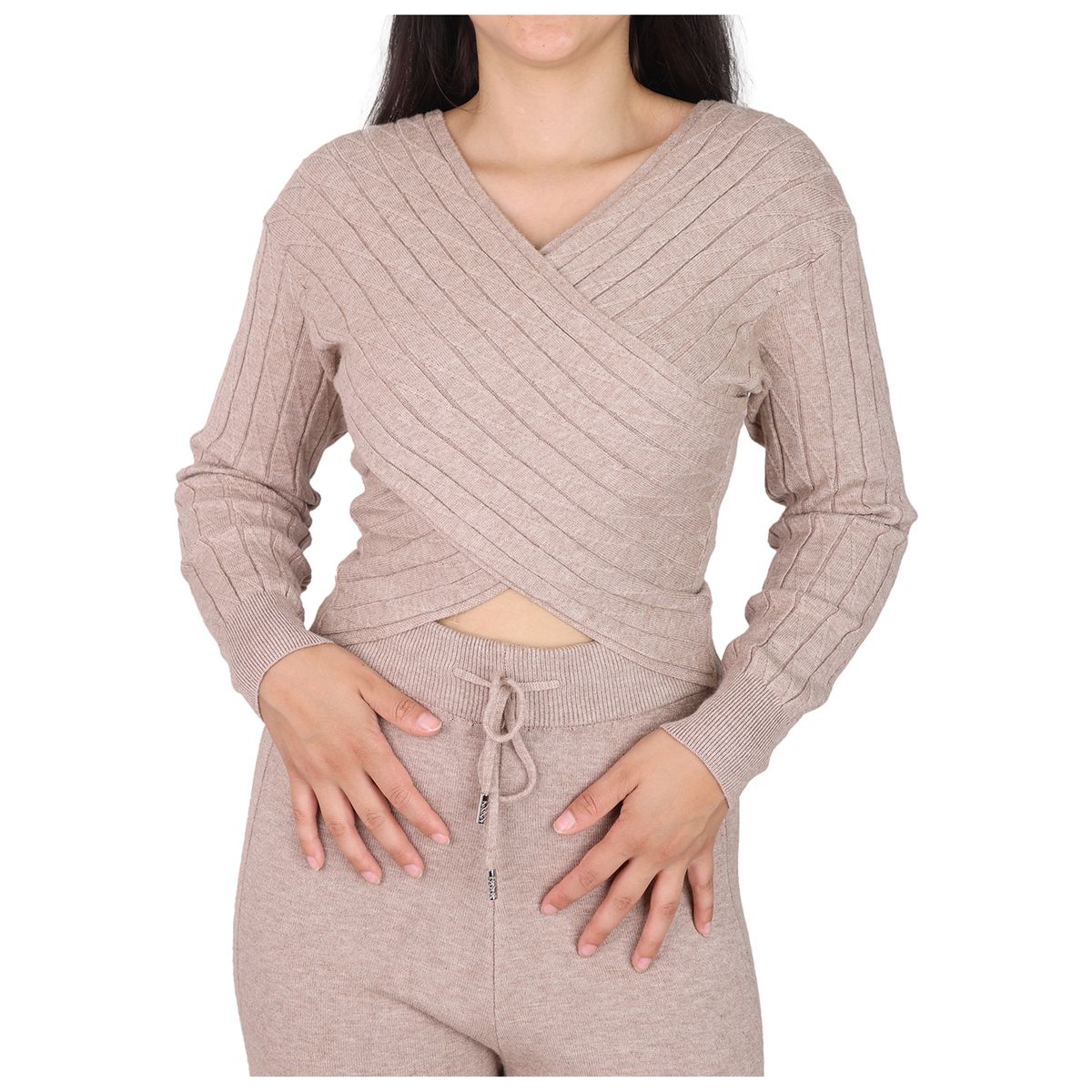 GENERICO - Conjunto de Lanilla Diseño Cruzado