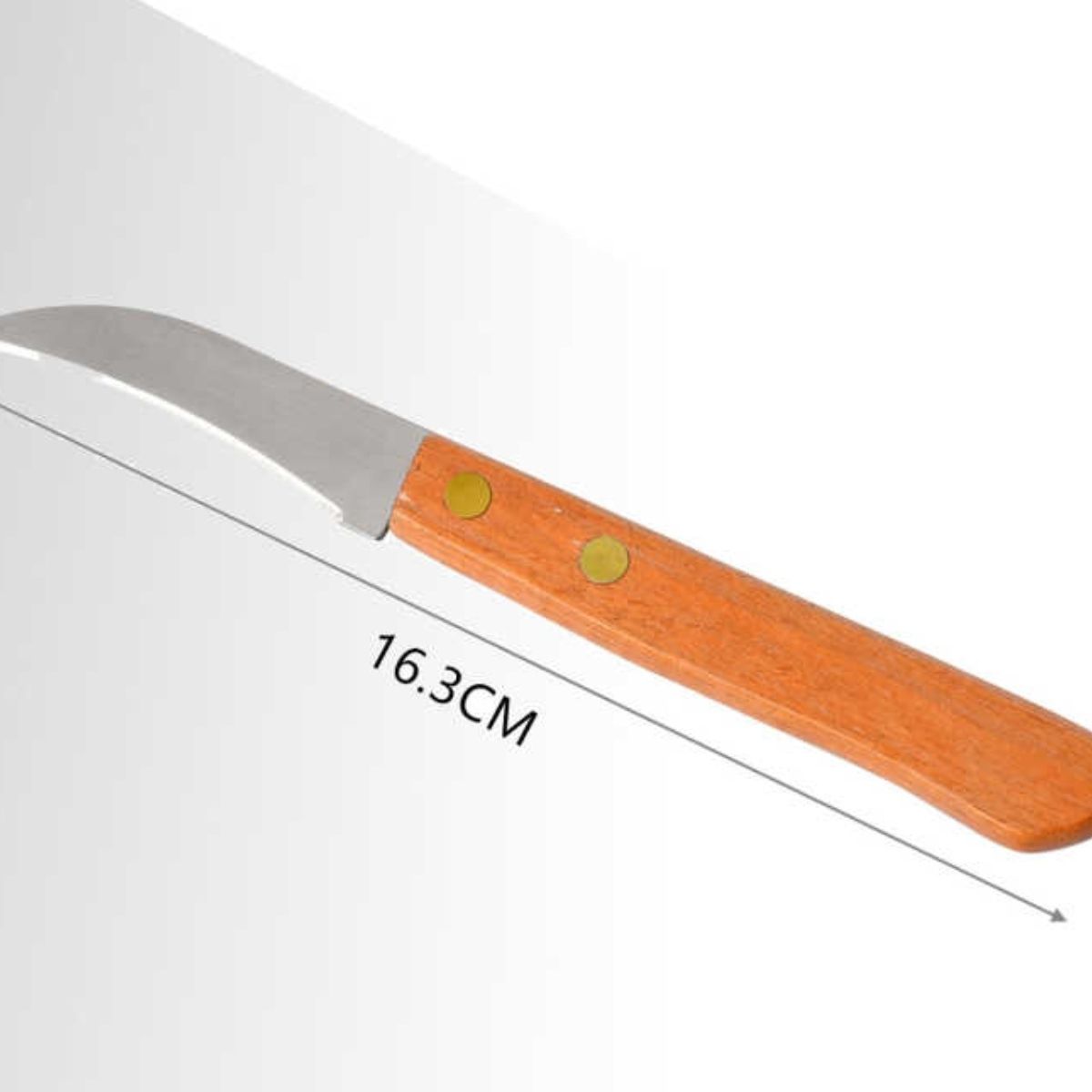 OEM - Set 3 Cuchillos Mango De Madera 16cm