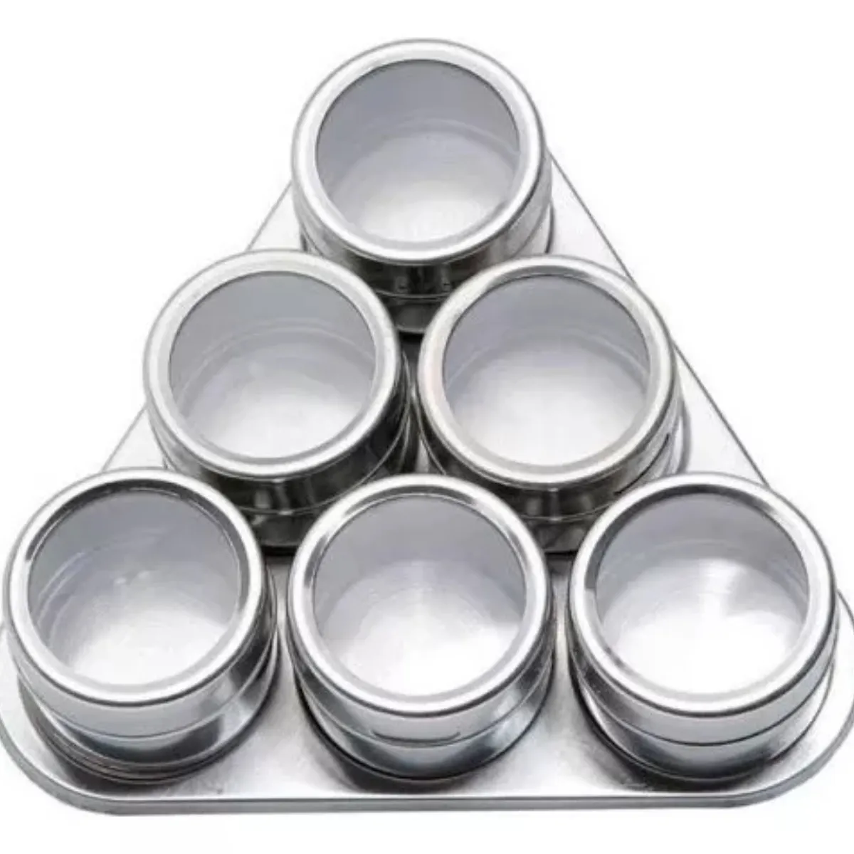 OEM - Plato Porta Especieros Condimentos 6 Piezas