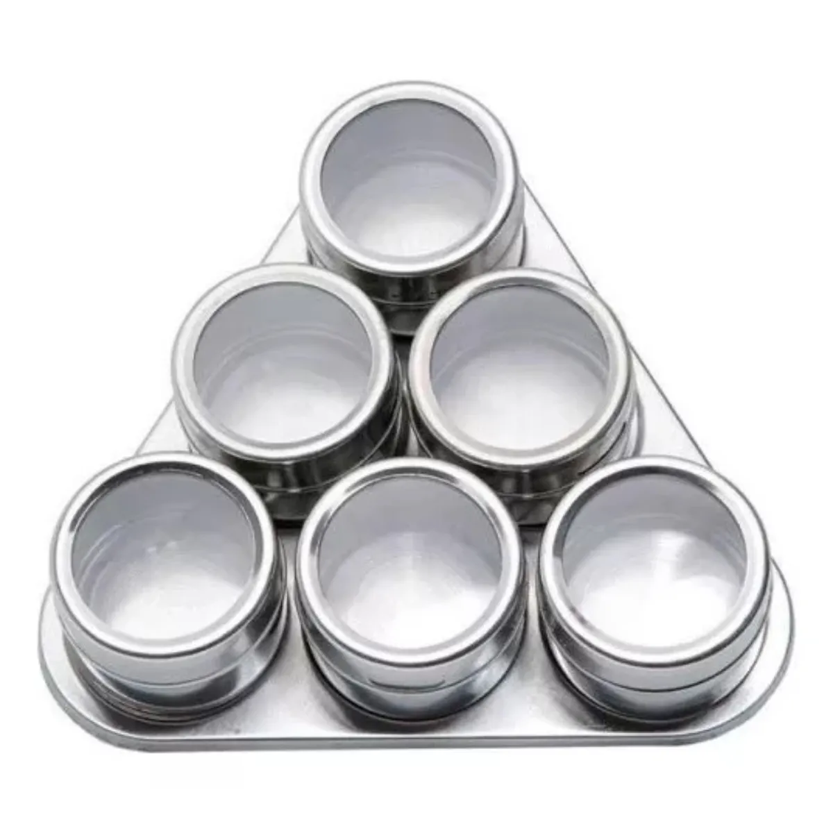 OEM - Plato Porta Especieros Condimentos 6 Piezas