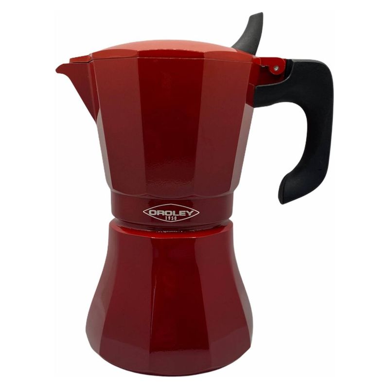 OROLEY - Cafetera Petra Inducción Roja Oroley 9 Tazas
