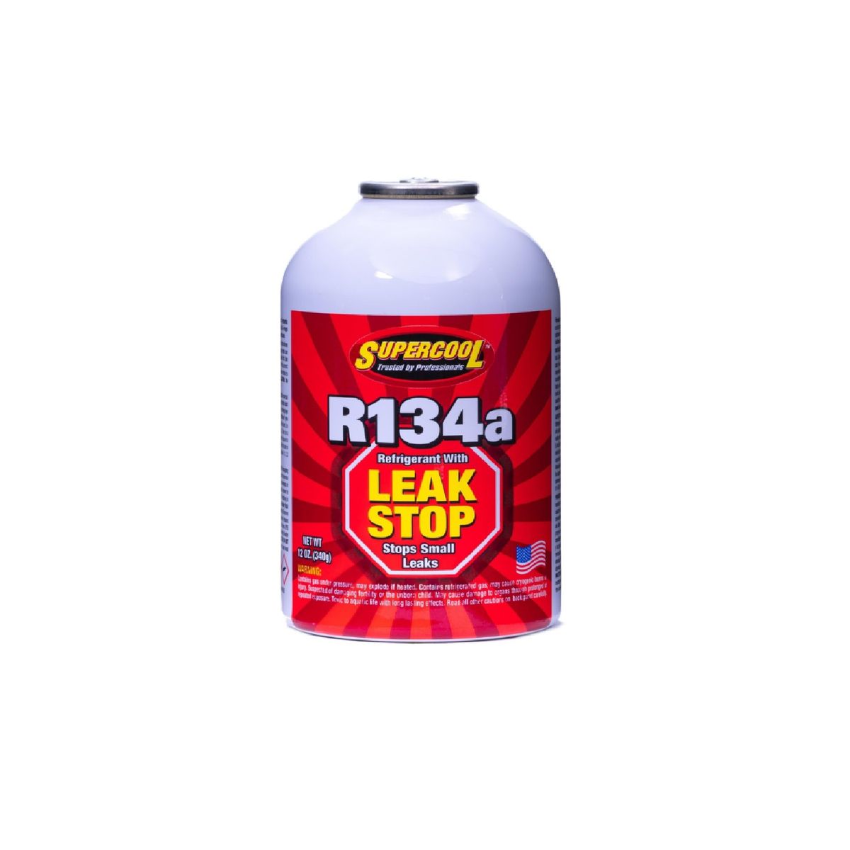 AMERICAN AIR - CARGA DE REFRIGERANTE R134A CON SELLADOR DE FUGAS 12OZ