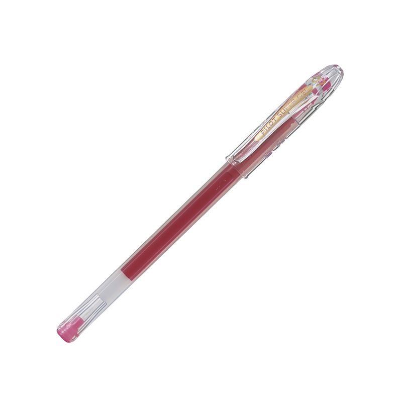 PILOT - Caja 12 Lápices Gel Pilot Super Gel 07 Rosado