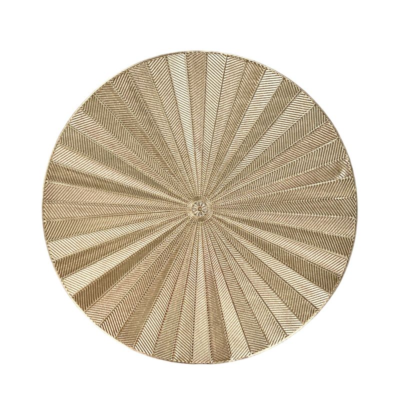 OEM - Set 4 Individuales De Mesa Pack 4 Individuales Golden 38cm TD