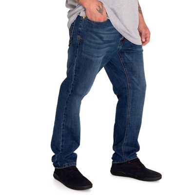 Imagen 2 del producto Jeans Denim Hombre Triblend Stretch Denim Slim Rojo