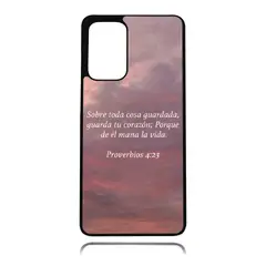 GENERICO - Carcasa Para SAMSUNG A31 Diseño Frase Biblia 1