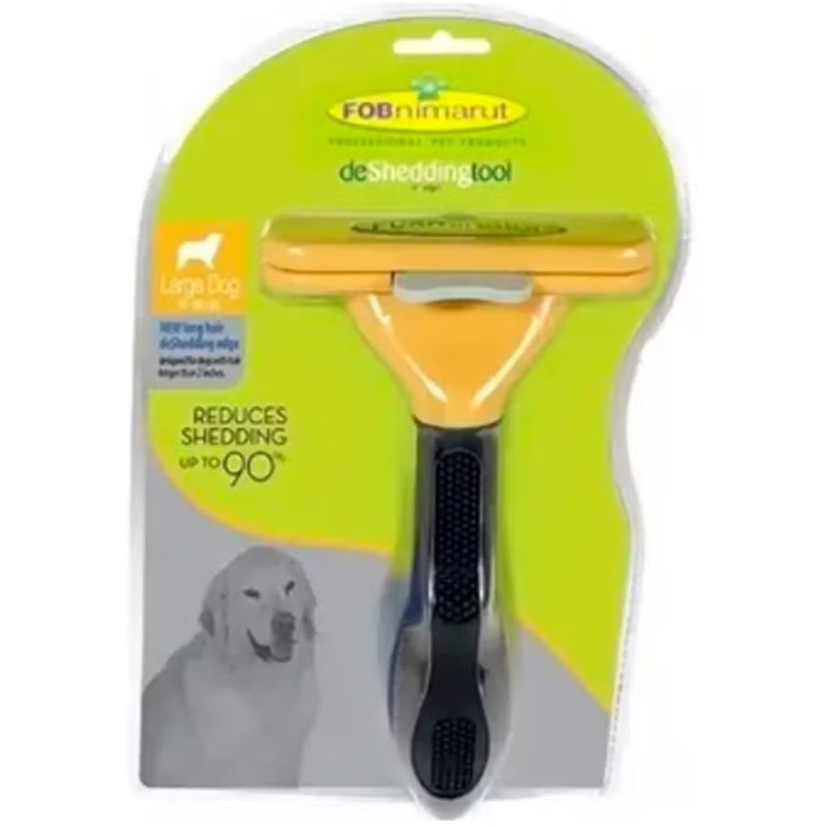 GENERICO - Cepillo Quita Elimina Pelo De Perro Grande Amarillo