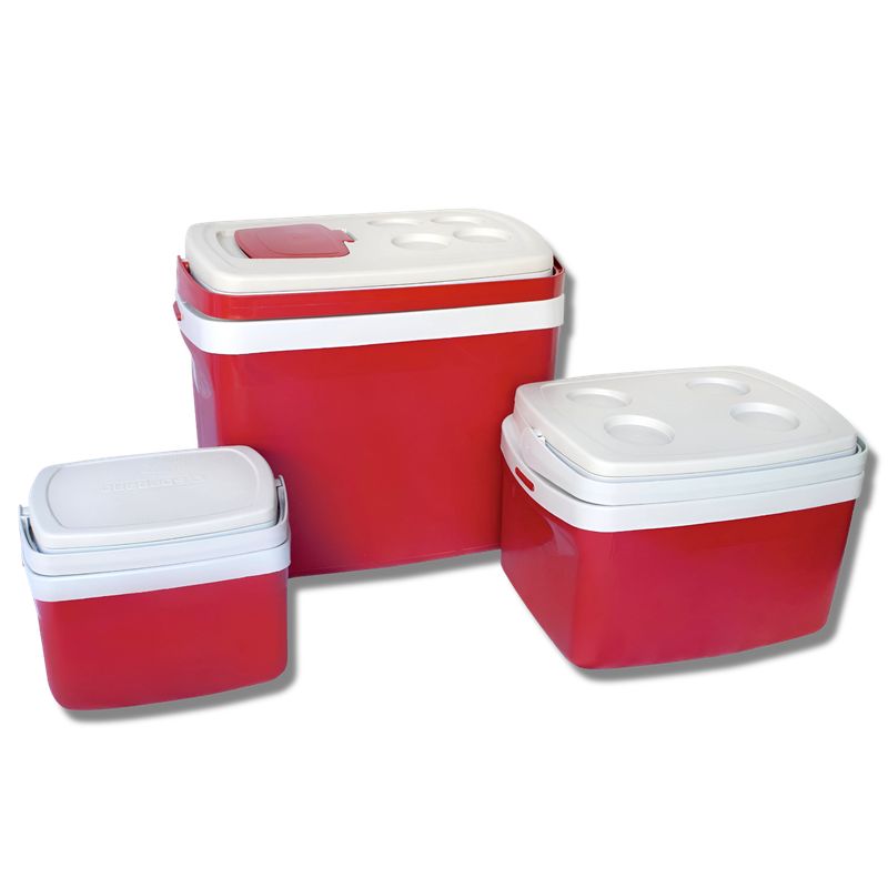 SOPRANO - Pack Nevera Cooler 3x1 Deluxe Edition Soprano 32L/12L/5L RD - Rojo