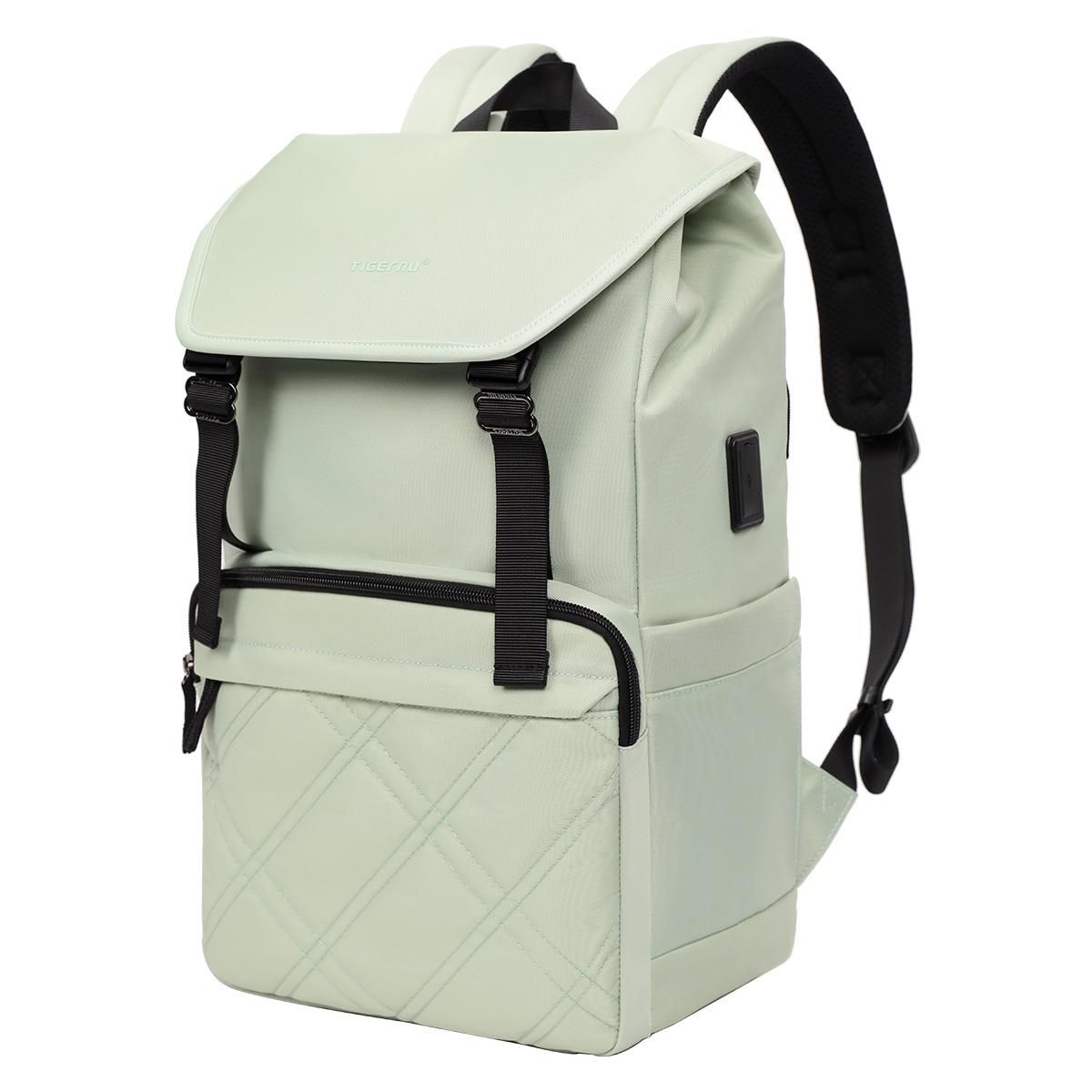 TIGERNU - Mochila Tigernu Moda T-B9381 Verde Claro 15.6"