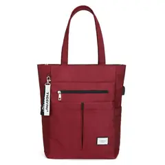 TIGERNU - Bolso Moda T-S8632 Burdeo 15.6"