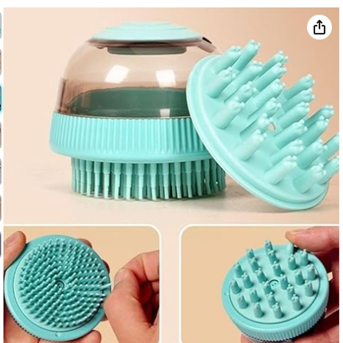 GENERICO - Cepillo De Baño Para Mascotas De Doble Cabezal