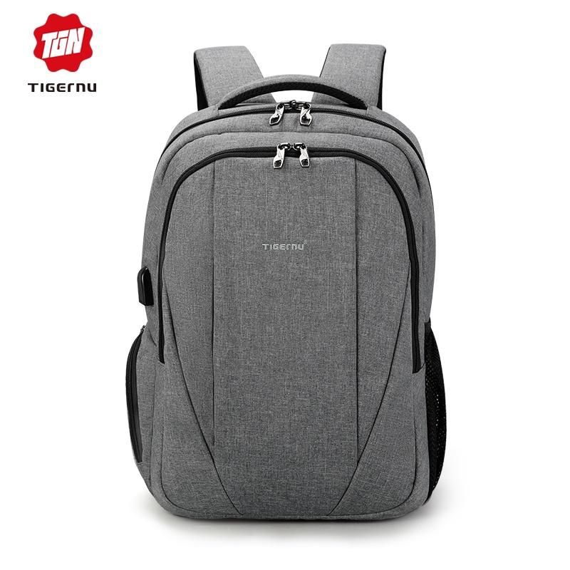 TIGERNU - Mochila Tigernu Ejecutiva T-B3399 Gris 15.6"