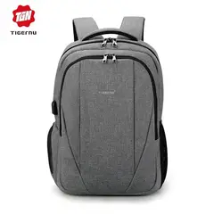 TIGERNU - Mochila Ejecutiva T-B3399 Gris 15.6"