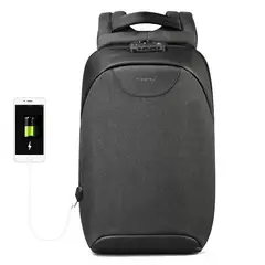 TIGERNU - Mochila Ejecutiva T-B3611 Negro 15.6"
