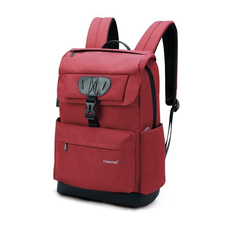 TIGERNU - Mochila Tigernu Juvenil T-B3513 Rojo 15.6"
