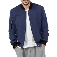 TIOZONEY - Chaqueta Casual para Hombres