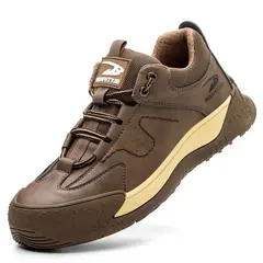TIOZONEY - Botas de seguridad para soldar para hombre