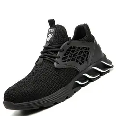 TIOZONEY - Zapatillas de trabajo de alta calidad para hombre