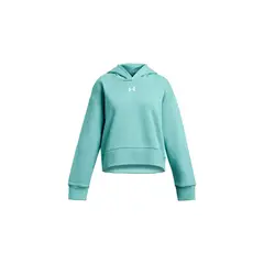 UNDER ARMOUR - Polerón UA Rival Fleece para niña Verde