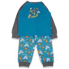PILLIN - Pijama Niño Verde oscuro