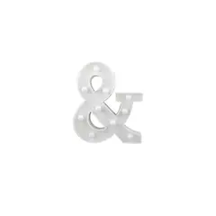 GENERICO - Letra & Con Luz Led 21cm