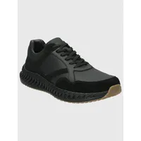 Zapatilla Cuero Hombre Spinal Expl Negro
