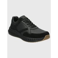 Zapatilla Cuero Hombre Spinal Expl Negro