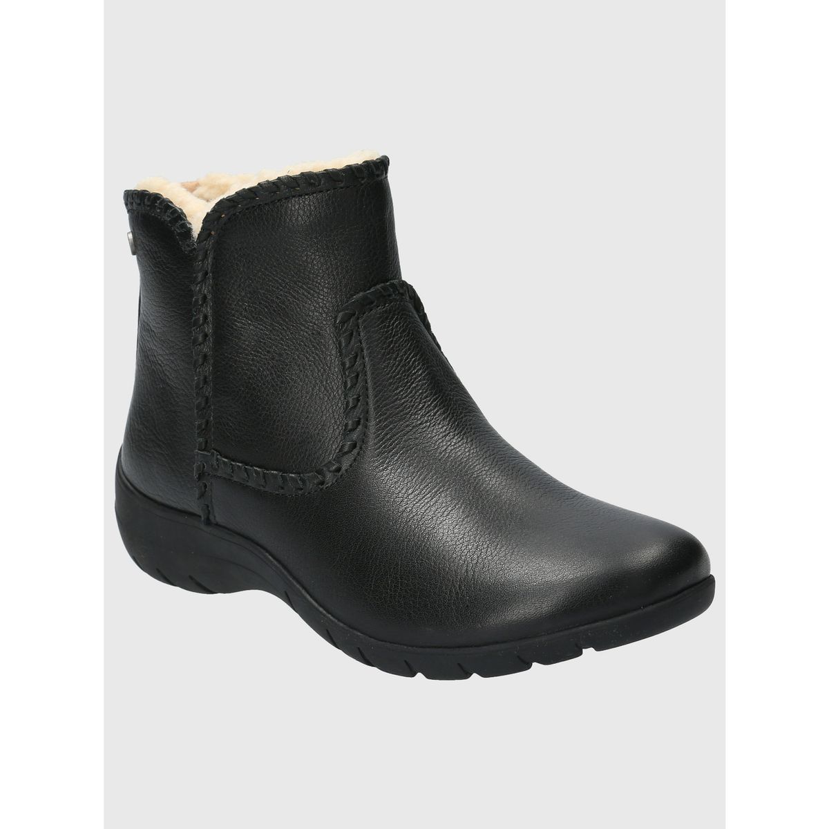 HUSH PUPPIES - Botin Cuero Mujer Orla Negro HUSH PUPPIES