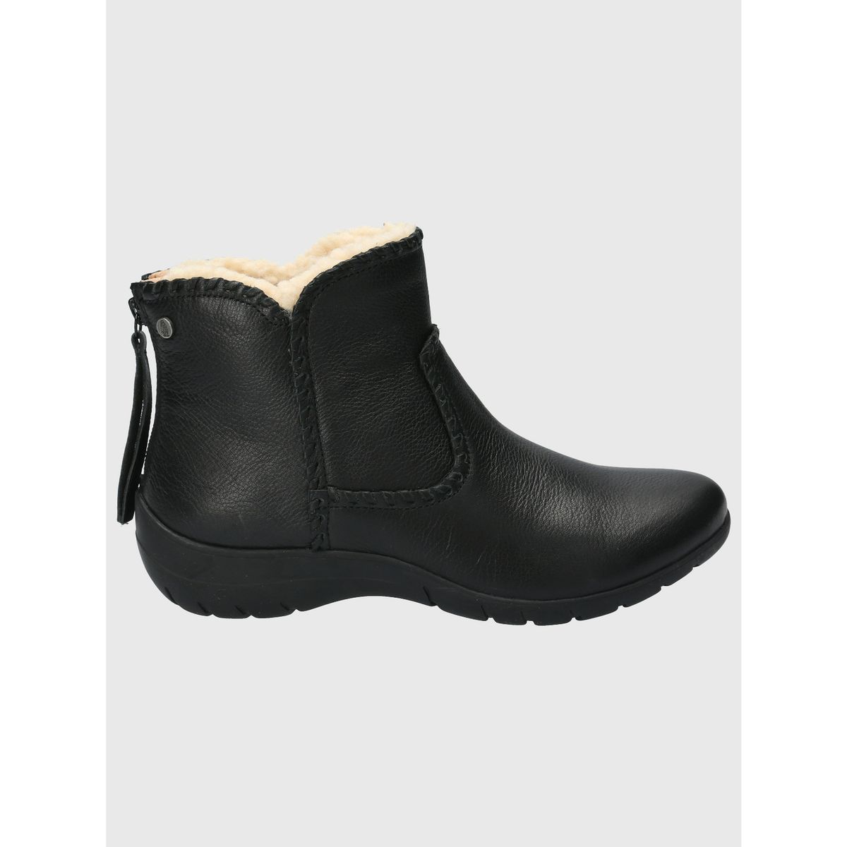 HUSH PUPPIES - Botin Cuero Mujer Orla Negro HUSH PUPPIES