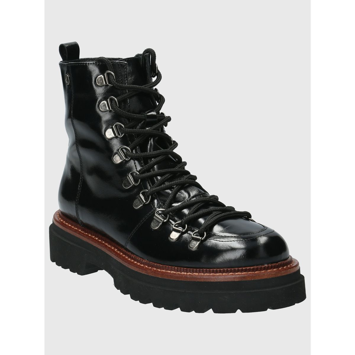 HUSH PUPPIES - Botin Cuero Mujer Pardoner Negro HUSH PUPPIES