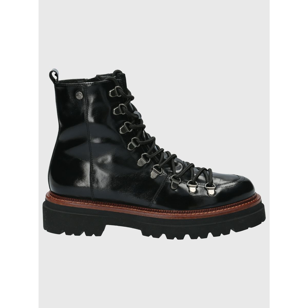 HUSH PUPPIES - Botin Cuero Mujer Pardoner Negro HUSH PUPPIES