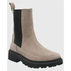 HUSH PUPPIES - Botin Cuero Mujer Bibury Beige