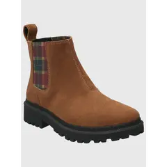HUSH PUPPIES - Botin Cuero Mujer Lacock Café