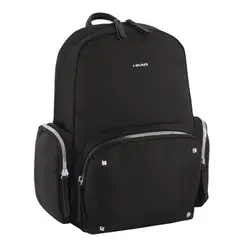 HEAD - Mochila Ejecutiva Mujer Gold New Negro