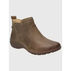 HUSH PUPPIES - Botin Cuero Mujer Ever Café
