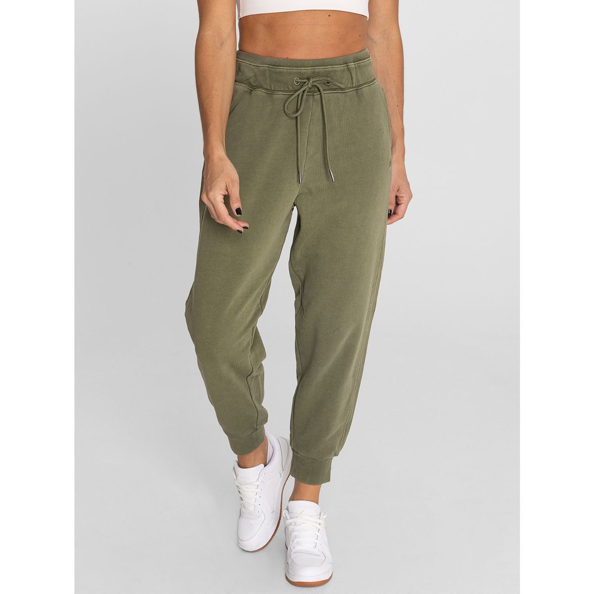 BSOUL - Pantalón Buzo Mujer Creta Verde Musgo BSOUL
