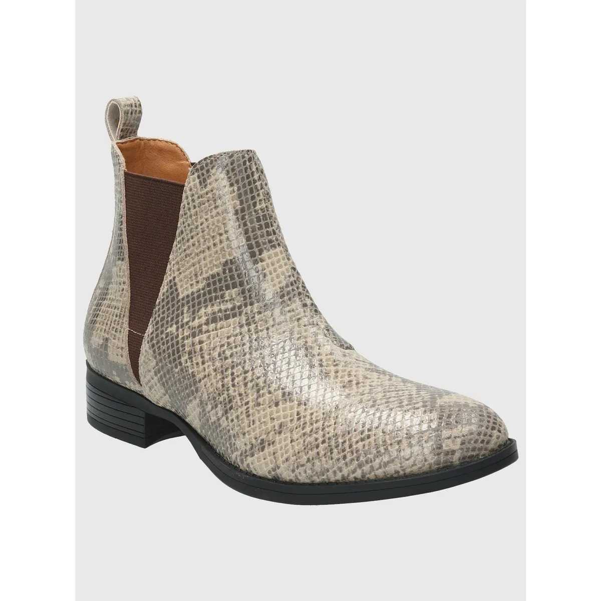 HUSH PUPPIES - Botin Cuero Mujer Alva Beige HUSH PUPPIES