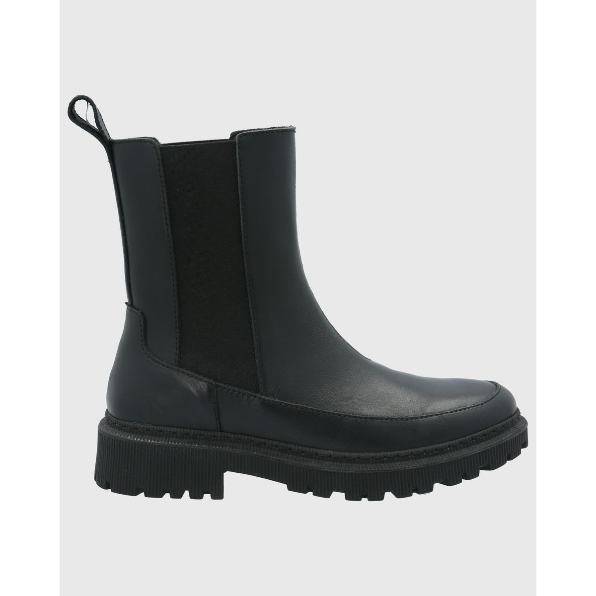 HUSH PUPPIES - Botin Cuero Mujer Bibury Negro HUSH PUPPIES