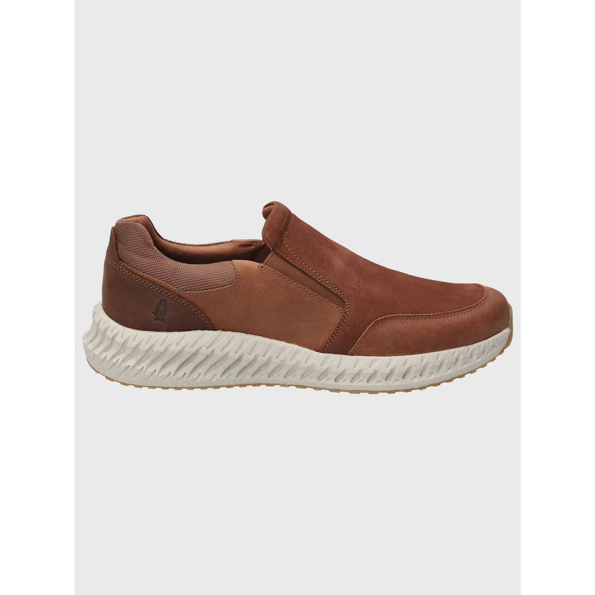 HUSH PUPPIES - Slip On Cuero Hombre Spinal Up Café HUSH PUPPIES