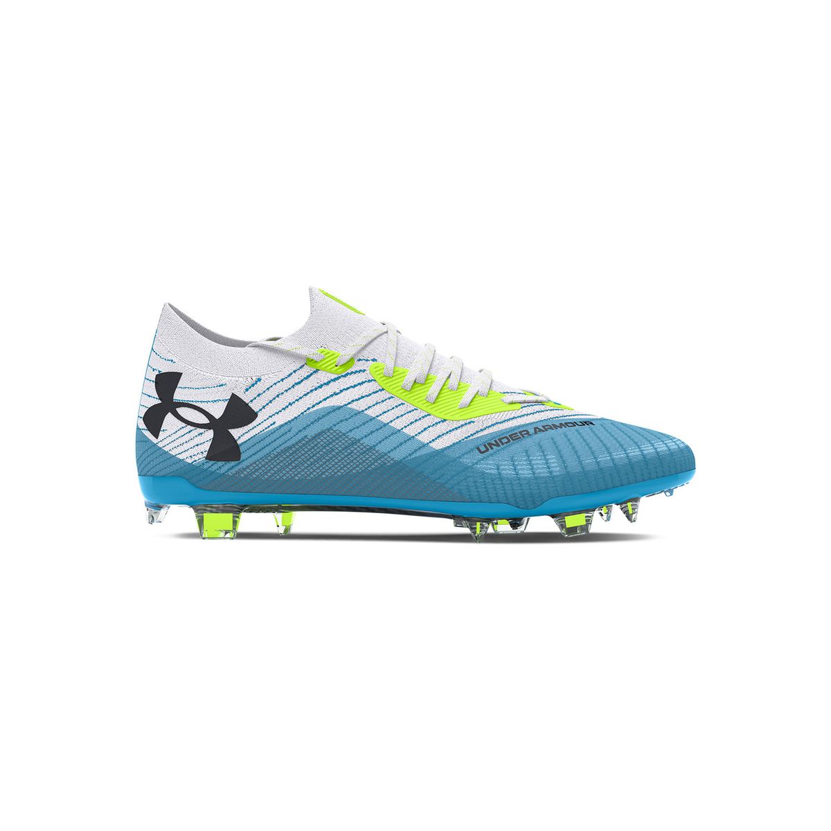 UNDER ARMOUR - Zapato fútbol UA ShadowElite2 hombre Blanc UNDER ARMOUR