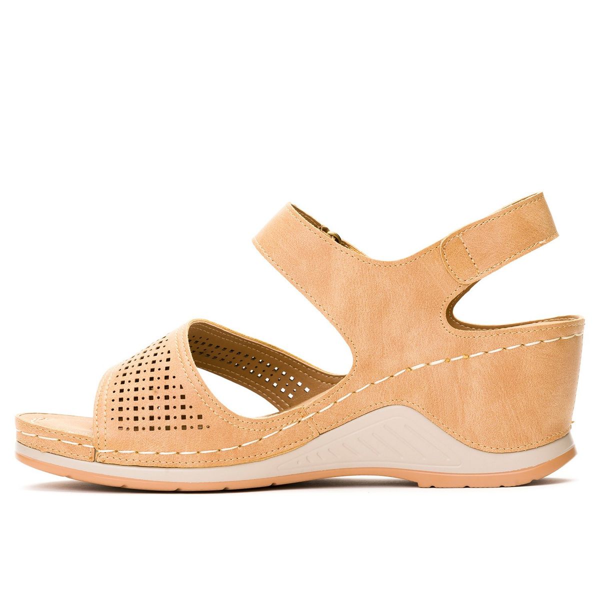 CHINITOWN - Sandalia Mujer Beige Alexia Chinitown