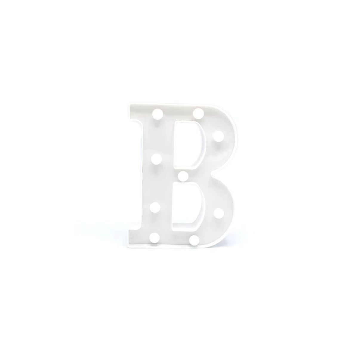 GENERICO - Letra B Con Luz Led 22cm