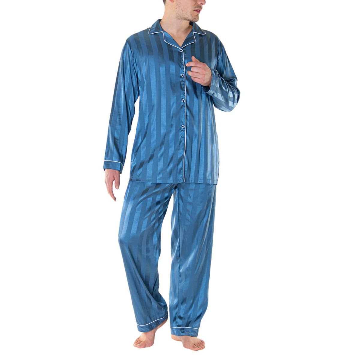 BAZIANI - Pijama Satin Hombre 9192