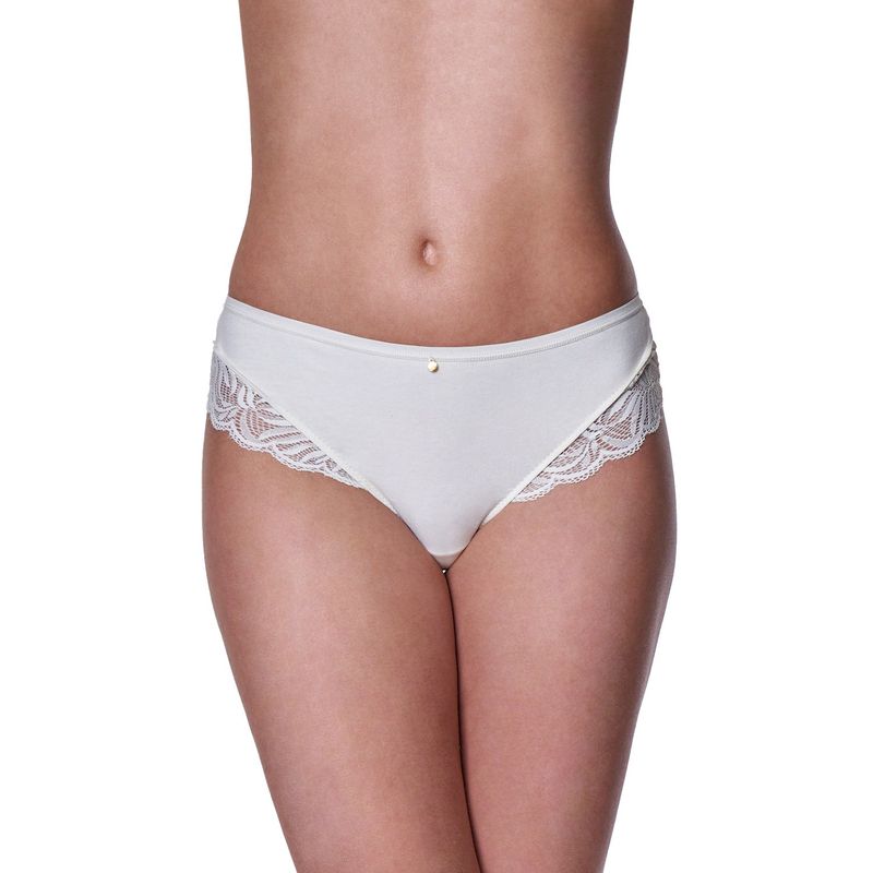BAZIANI - Calzón Pantaleta Encaje Algodón Lycra 20556