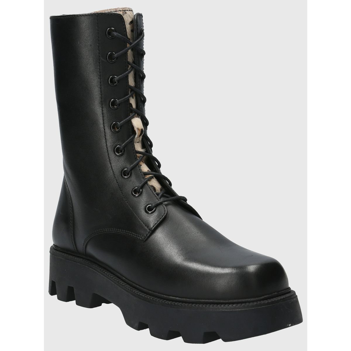 HUSH PUPPIES - Botín Cuero Mujer Hailee Negro HUSH PUPPIES