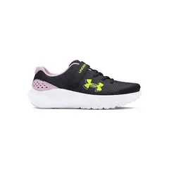 UNDER ARMOUR - Zapatilla Ua Gps Surge 4 Ac Negro Niña