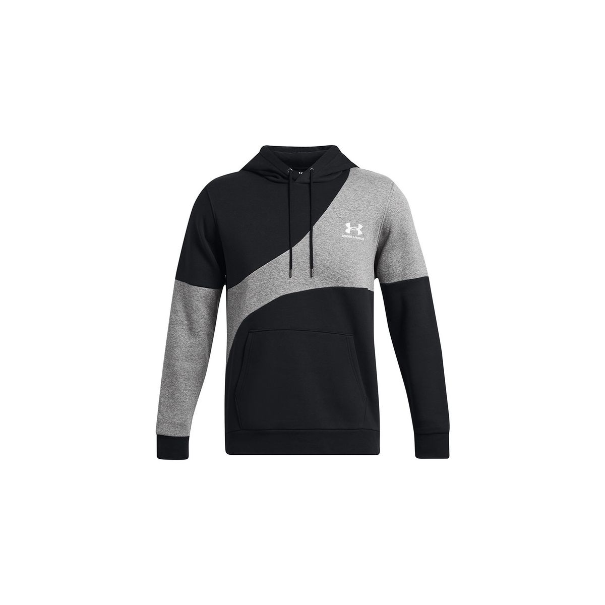 UNDER ARMOUR - Polerón UA Icon Fleece Blockd hombre Negro UNDER ARMOUR