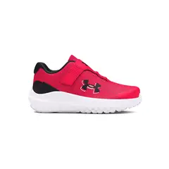 UNDER ARMOUR - Zapatillas running UA Surge 4 AC niño Rojo