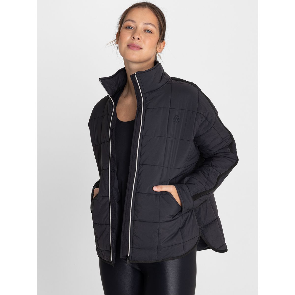 BSOUL - Parka Puffer Mujer Creta Negro BSOUL