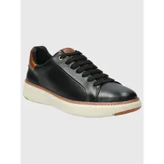 HUSH PUPPIES - Zapatilla Cuero Hombre Force G Negro